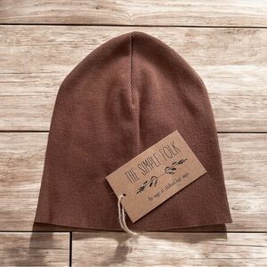 The Simple Folk Mocha Knit Beanie
